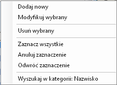 M kontekstowe wykonaj